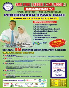 Penerimaan Siswa Baru SMK PGRI 1 KEDIRI 2021/2022
