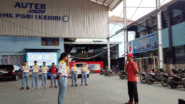 SMK PGRI 1 Kediri Gelar Penerimaan Anggota Baru PMR Tahun 2026/2027